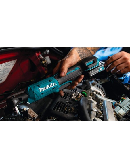 CHIAVE A CRICCHETTO 12Vmax 1/4″ – 3/8″ QUADRO MAKITA WR100DSAJ –  Rivenditore Makita