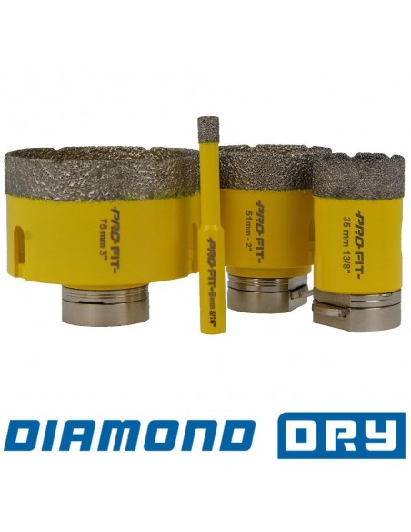 PRO-FIT Fresa Diamond Dry 25 mm