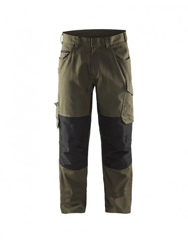 Blaklader Pantalone Service con Stretch Verde Oliva