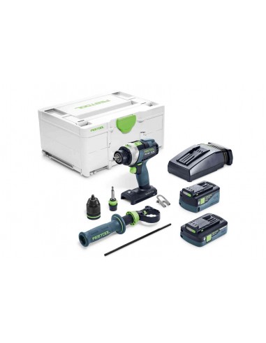 Festool Trapano avvitatore con percussione a batteria QUADRIVE