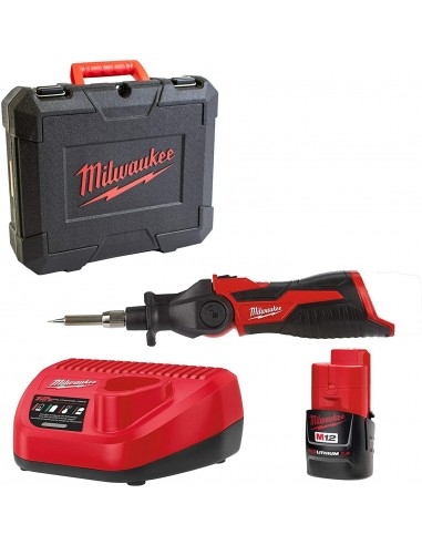 Milwaukee Saldatore compatto a batteria M12 SI-201C