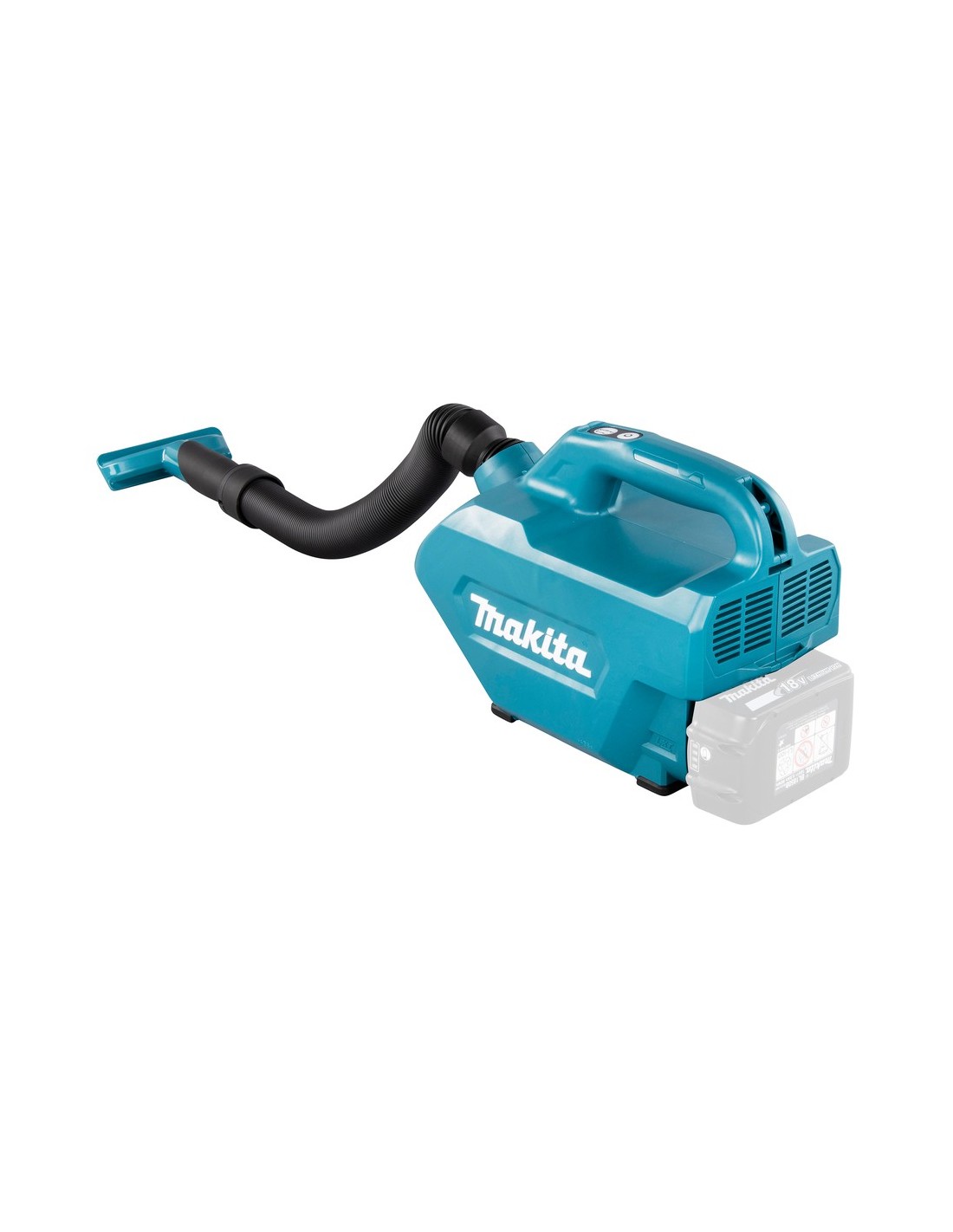 Aspiratore Makita 18V 7,5L - Solo corpo macchina