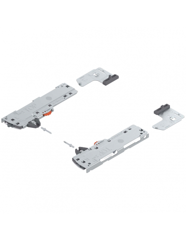 Blum Set (Unità TIP-ON BLUMOTION + Trascinatore + Adattatore)