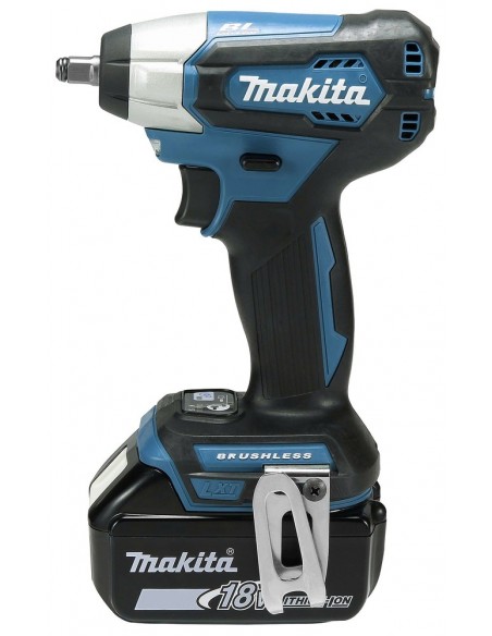 Avvitatore ad Impulsi MAKITA DTW190RTJ1 (1 x 5,0 Ah + DC18RC + MAKPAC 2)