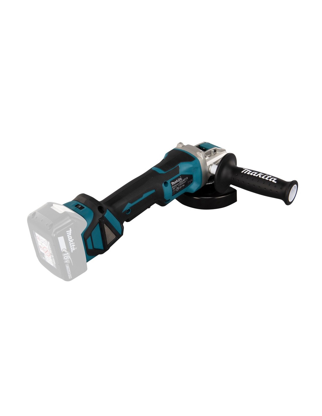 Makita Smerigliatrice Angolare 18V BL Motor X-Lock DGA519ZJ