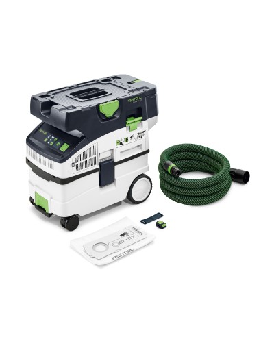 Festool Unità mobile di aspirazione a batteria CLEANTEC CTMC MIDI I-Basic