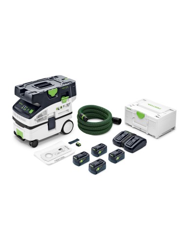 Festool Unità mobile di aspirazione a batteria CTLC MINI I-Plus