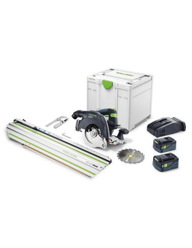 Festool Sega circolare a batteria a cappa oscillante HKC 55 5,0 EBI-Set-FSK 420