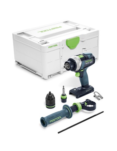 Festool Trapano avvitatore a batteria TDC 18/4 I-Basic QUADRIVE