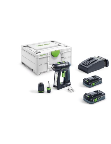 Festool Trapano avvitatore a batteria C 18 HPC 4,0 I-Plus