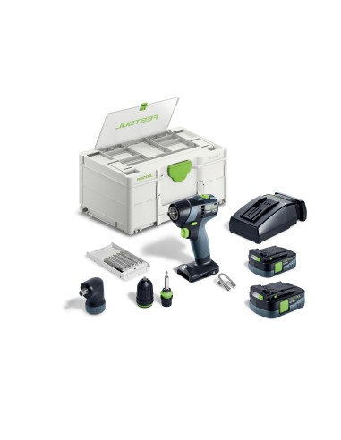 Festool Trapano avvitatore a batteria TXS 12 2,5-Set