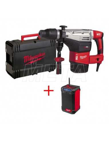 Milwaukee Martello Demo Perforatore K750S + Radio M12 RCDAB+-0