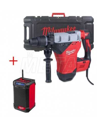 Milwaukee Martello Demo Perforatore K850S + Radio M12 RCDAB+-0