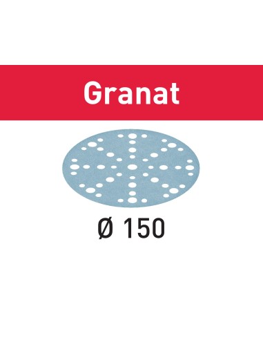 Festool Disco abrasivo STF D150/48 P1500 GR/50 Granat