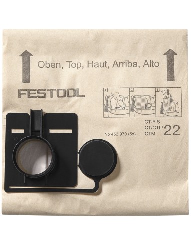 Festool Sacchetto filtro FIS-CT 22/5