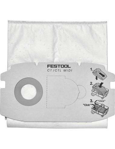 Festool Sacchetto filtro SELFCLEAN SC FIS-CT MIDI/5