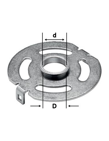 Festool Anello a copiare KR-D 24,0/OF 1400