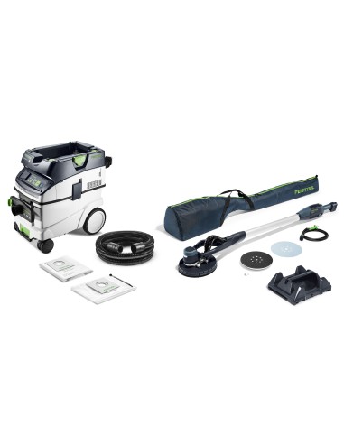 Festool Set con levigatrice a stelo e aspiratore PLANEX LHS-E 225/CTL 36-Set