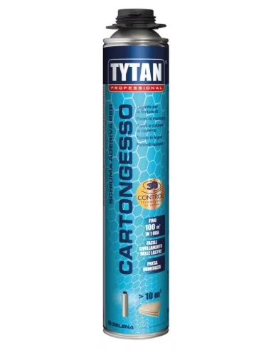 Tytan Schiuma Adesiva per Cartongesso