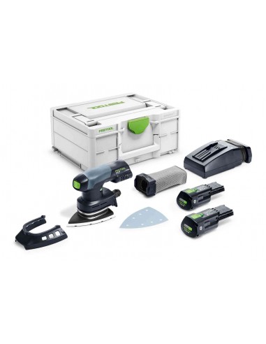 Festool Levigatrice Delta a batteria DTSC 400 Li 3,0-Plus