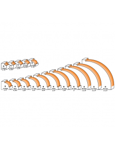 Fresa a raggio concavo CMT 714.160.11