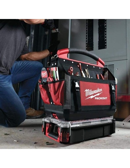 Milwaukee 4932464084 - Borsa per attrezzi, 25 cm : : Fai da te