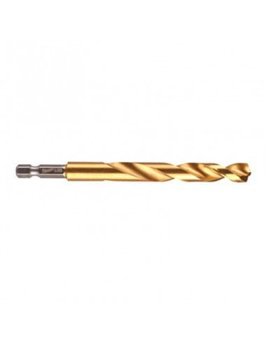 Milwaukee Punta metallo HSS-G TITANIO SHOCKWAVE 10 mm