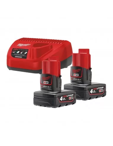 Milwaukee Kit Energy 12V 4,0 Ah