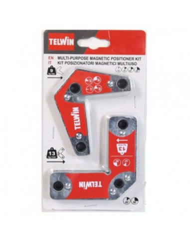 Telwin Kit Posizionatori Magnetici Multiuso