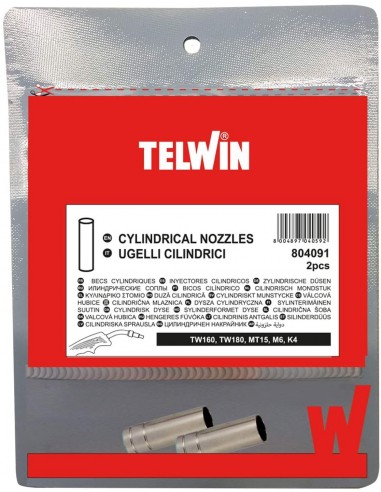 Telwin Kit 2 Ugelli Cilindrici